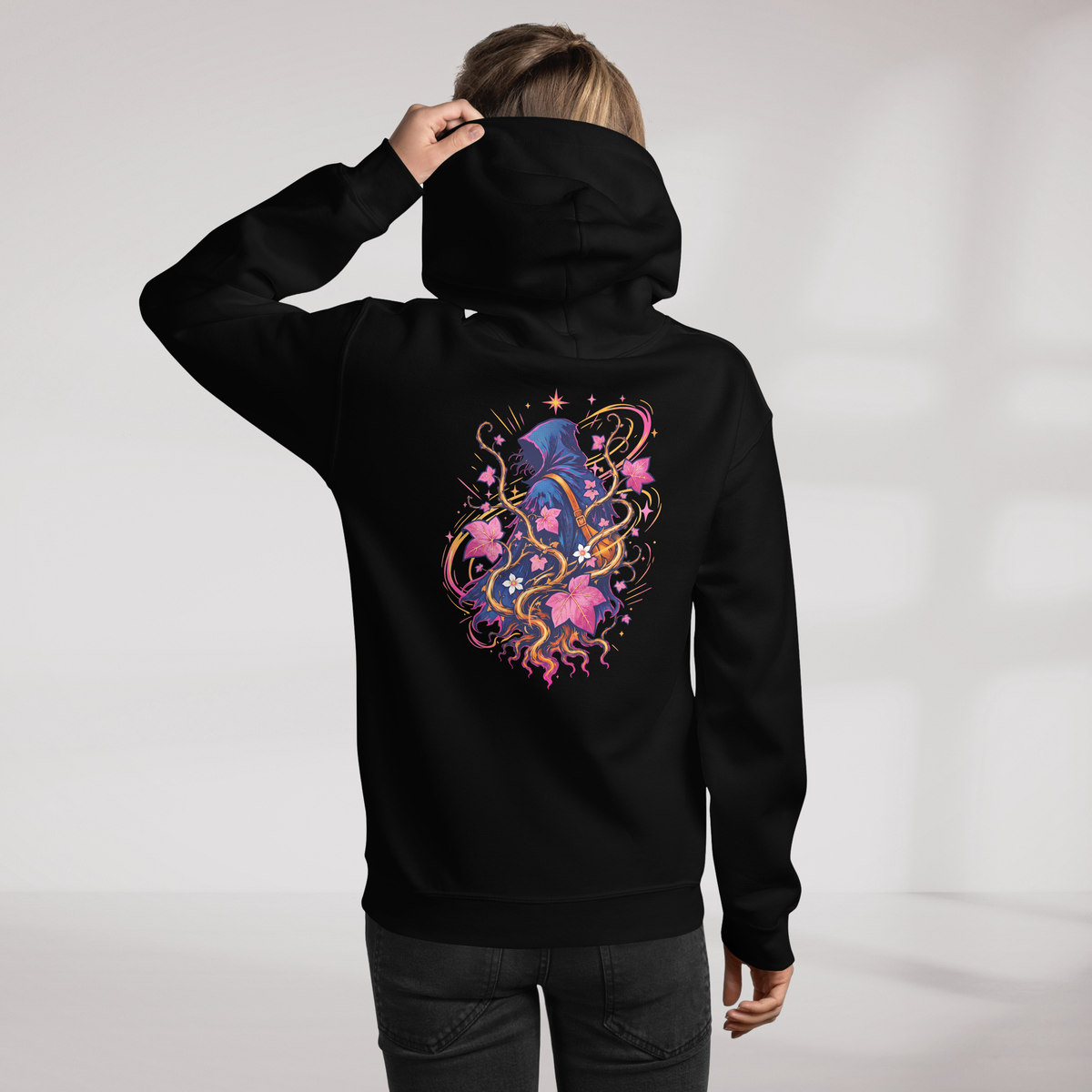 Ivy Wanderer Hoodie Vibrant (F) – Farbe Schwarz – Ansicht 8