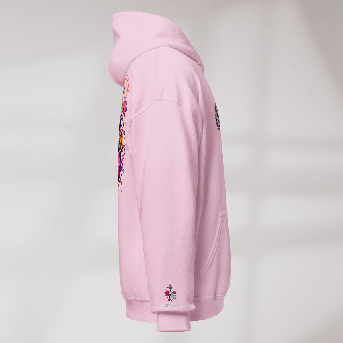 Ivy Wanderer Hoodie Vibrant (F) – Farbe Pink – Ansicht 2