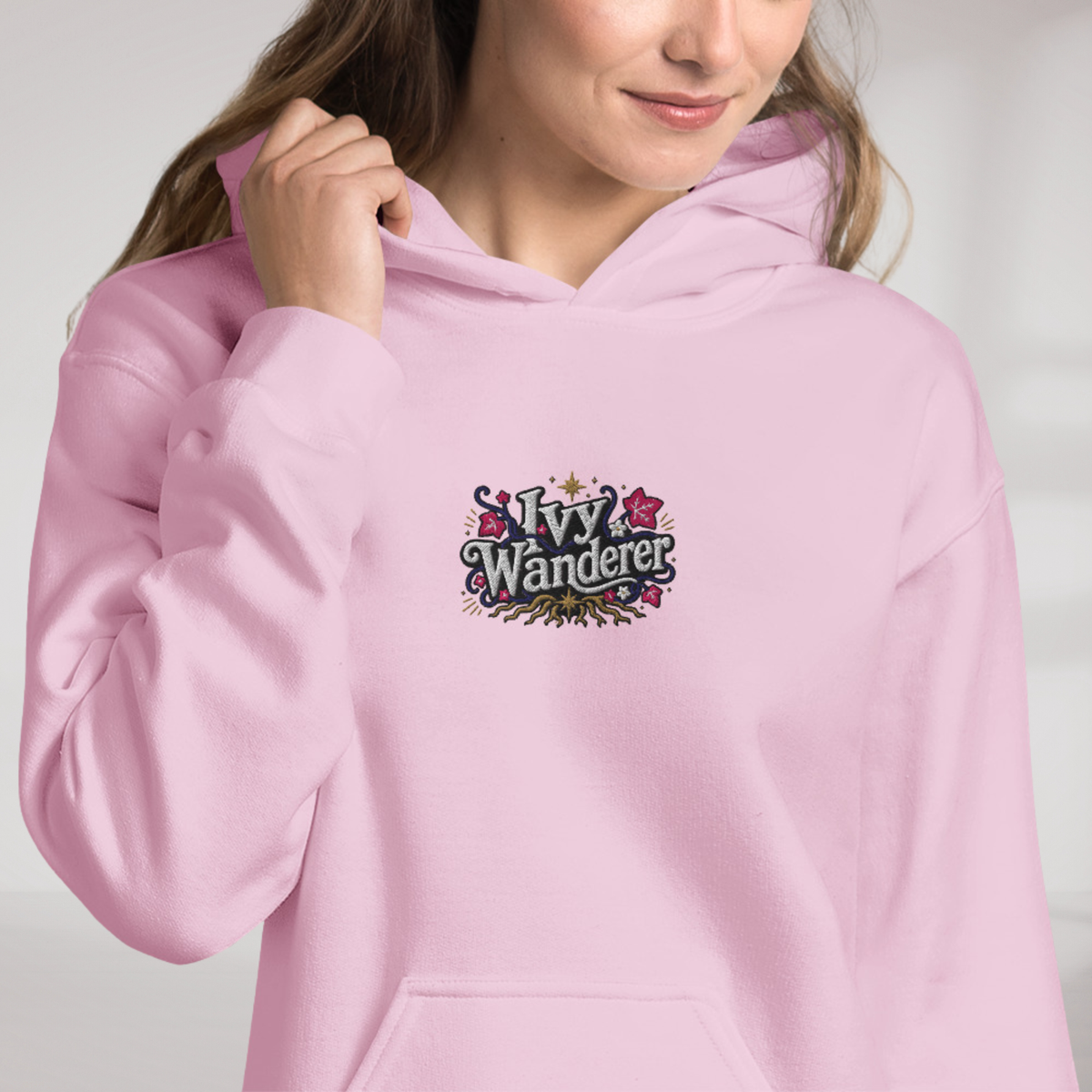 Ivy Wanderer Hoodie Vibrant (F) – Farbe Pink – Ansicht 5