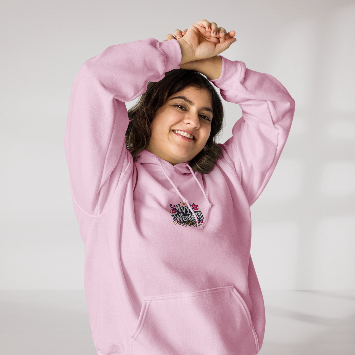 Ivy Wanderer Hoodie Vibrant (F) – Farbe Pink – Ansicht 7