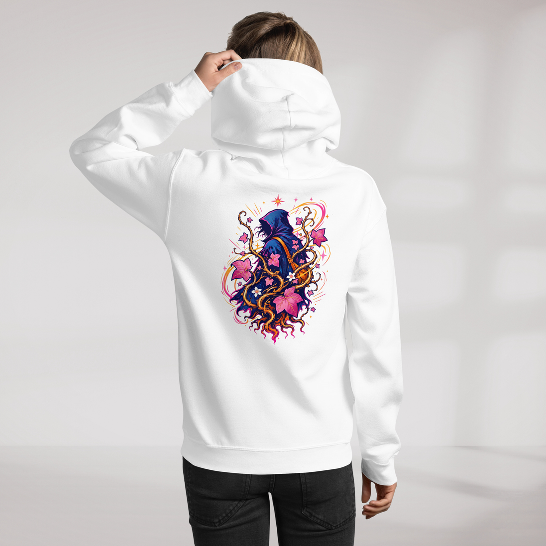Ivy Wanderer Hoodie Vibrant (F) – Farbe Weiß – Ansicht 8