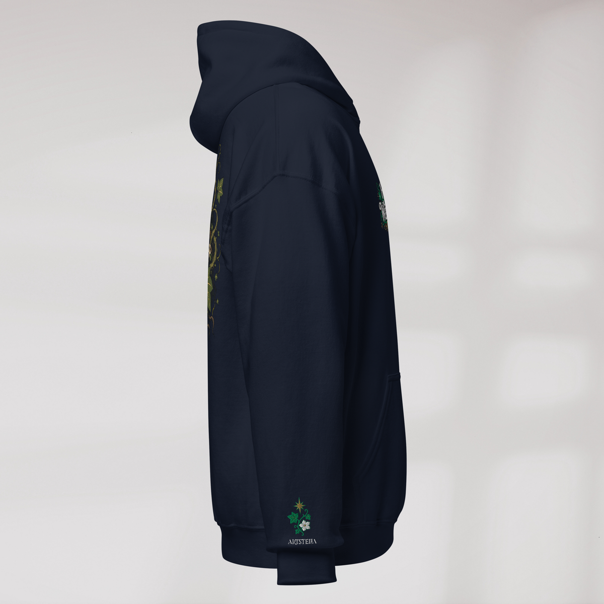 Ivy Wanderer Hoodie Grün ver. – Farbe Navy – Ansicht 2