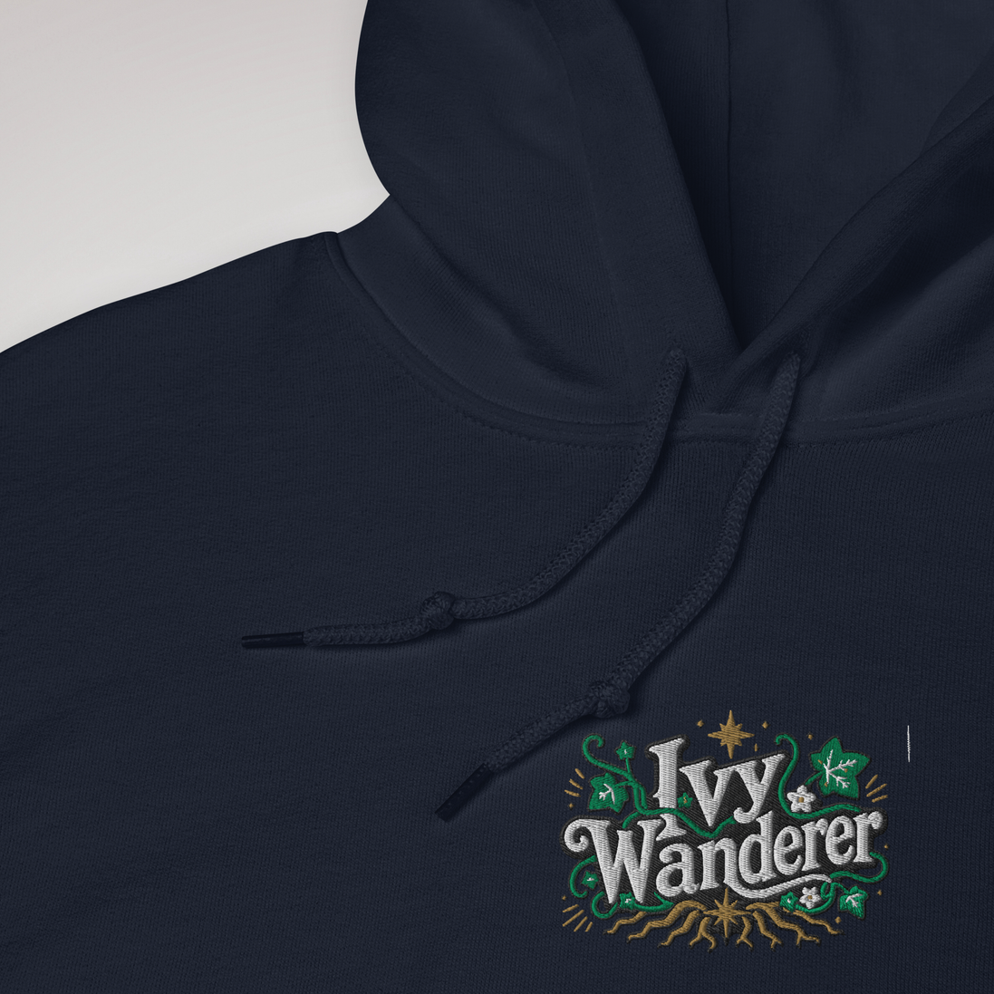Ivy Wanderer Hoodie Grün ver. – Farbe Navy – Ansicht 3