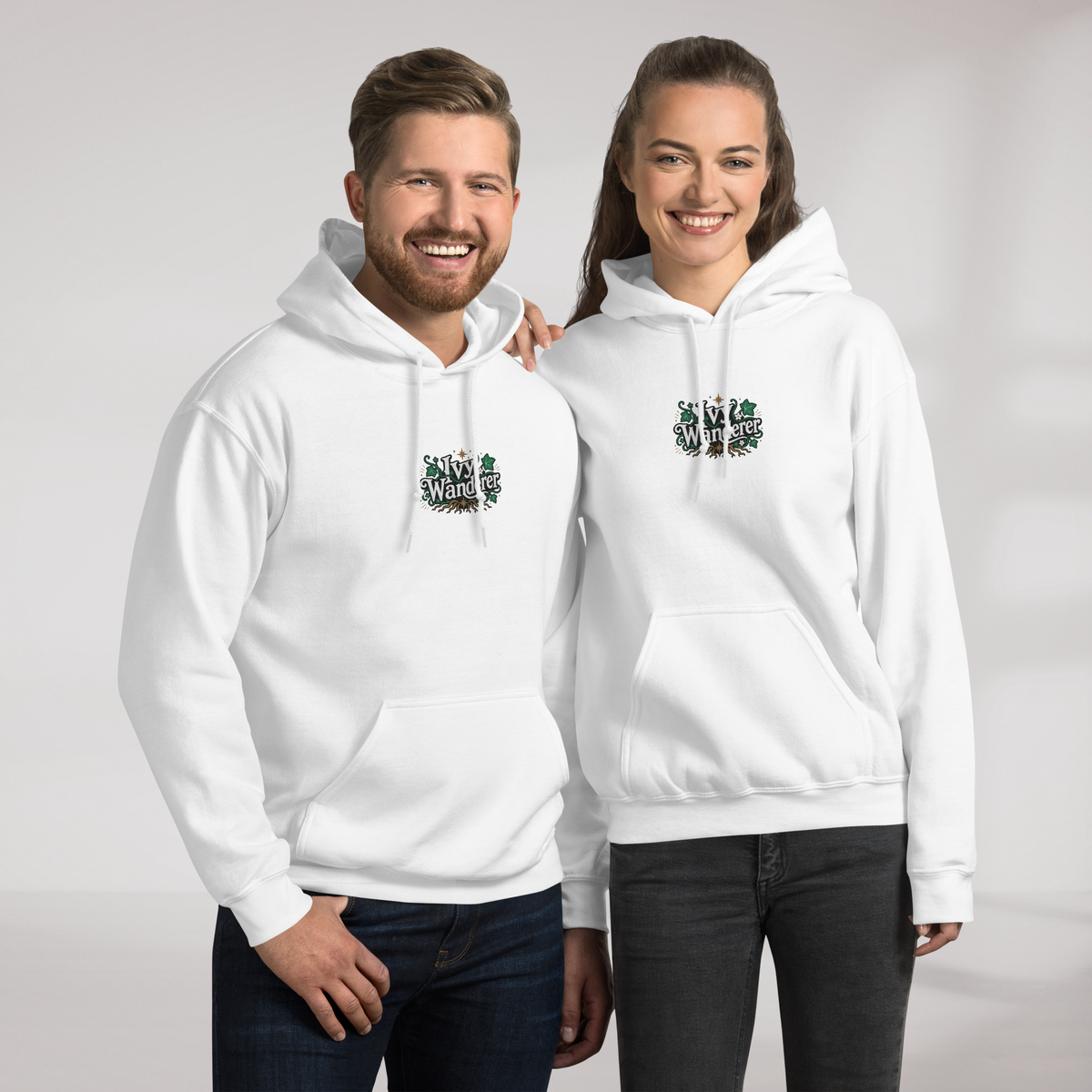 Ivy Wanderer Hoodie Grün ver. – Farbe Weiß – Ansicht 7