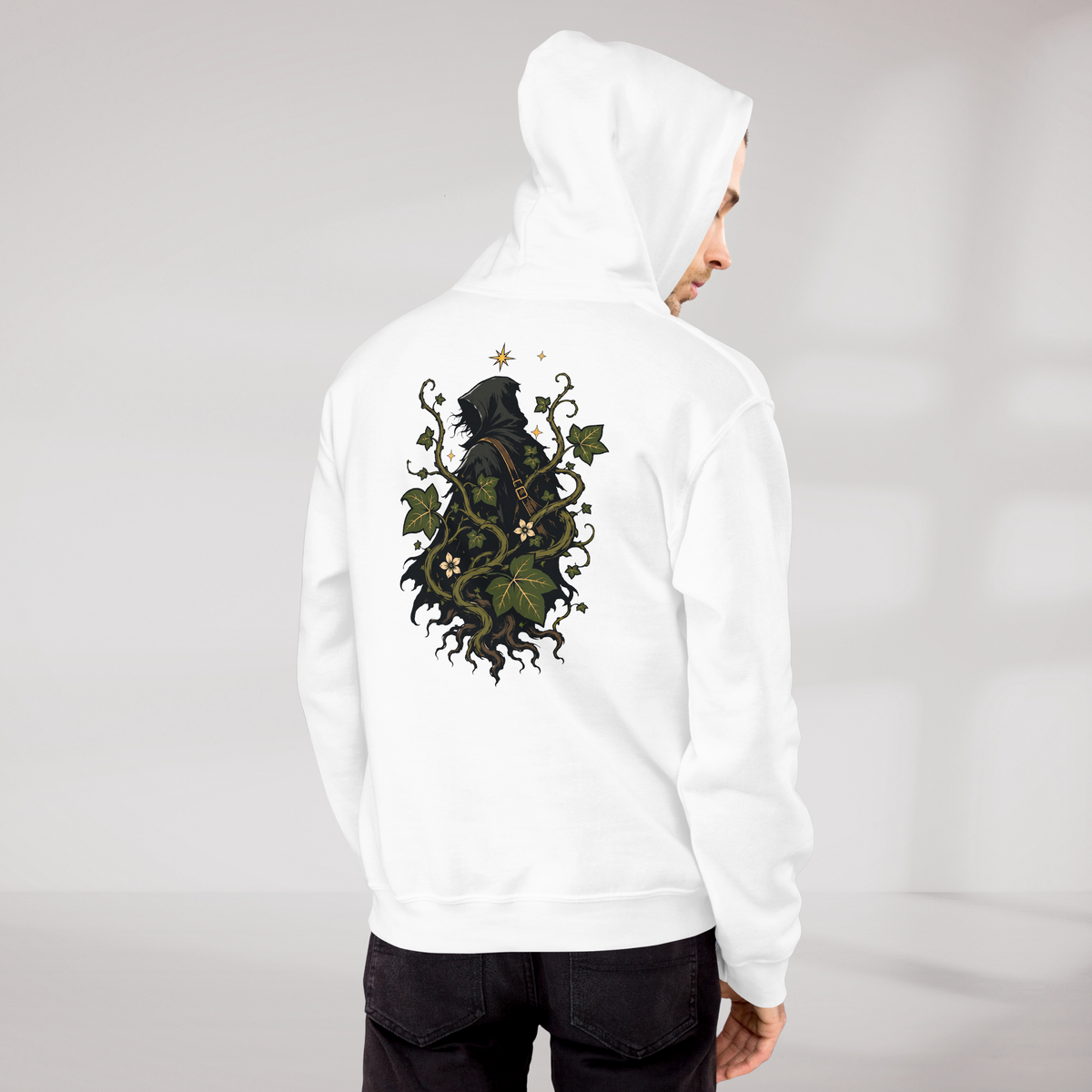 Ivy Wanderer Hoodie Grün ver. – Farbe Weiß – Ansicht 9
