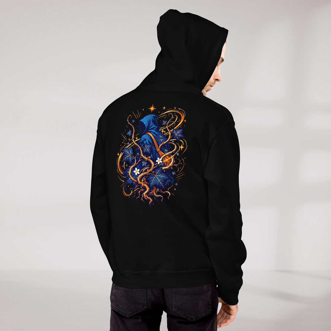 Ivy Wanderer Hoodie Vibrant (M) – Farbe Schwarz – Ansicht 8