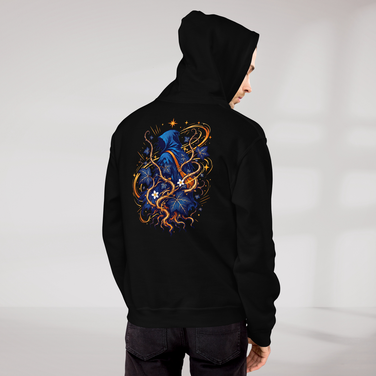 Ivy Wanderer Hoodie Vibrant (M) – Farbe Schwarz – Ansicht 8