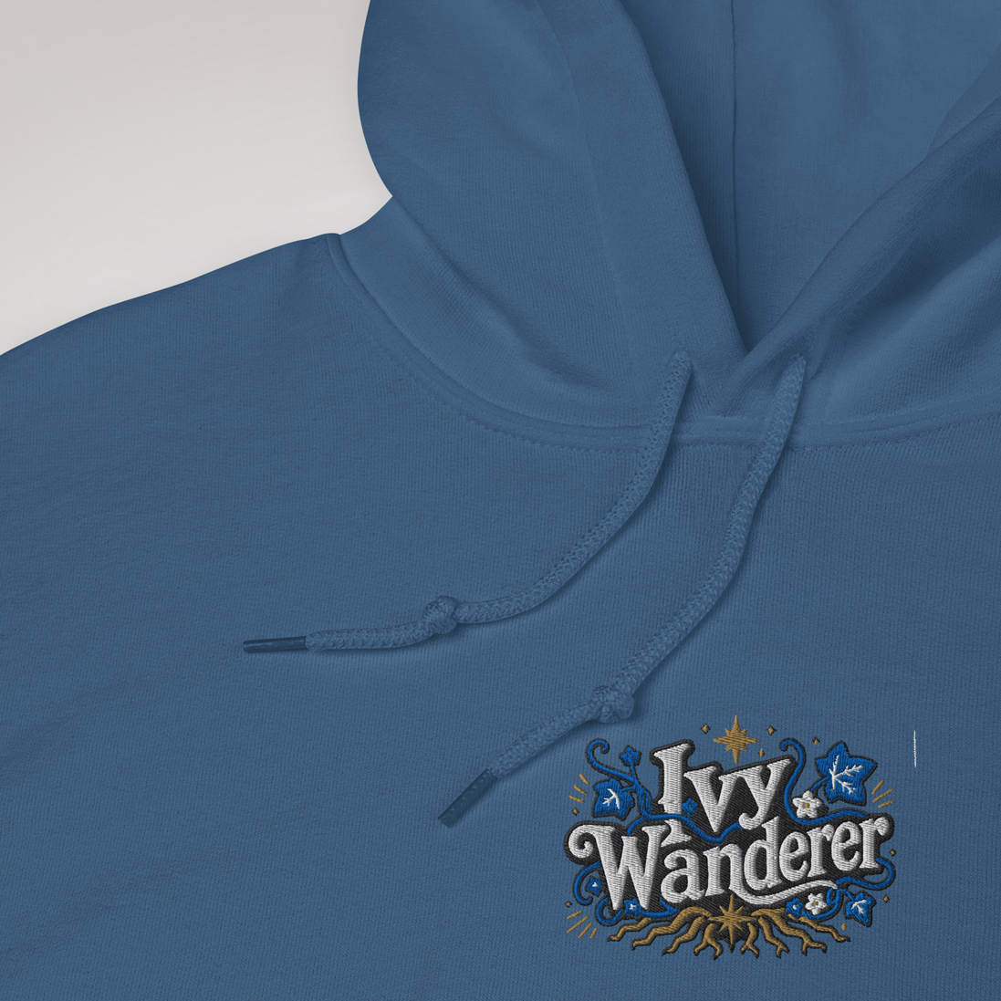 Ivy Wanderer Hoodie Vibrant (M) – Farbe Indigoblau – Ansicht 3