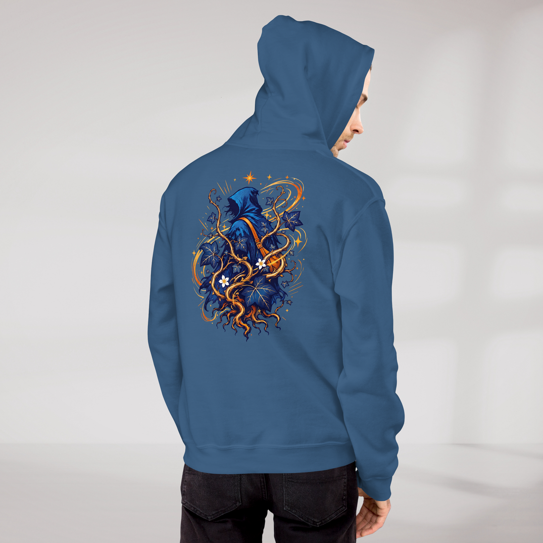 Ivy Wanderer Hoodie Vibrant (M) – Farbe Indigoblau – Ansicht 8