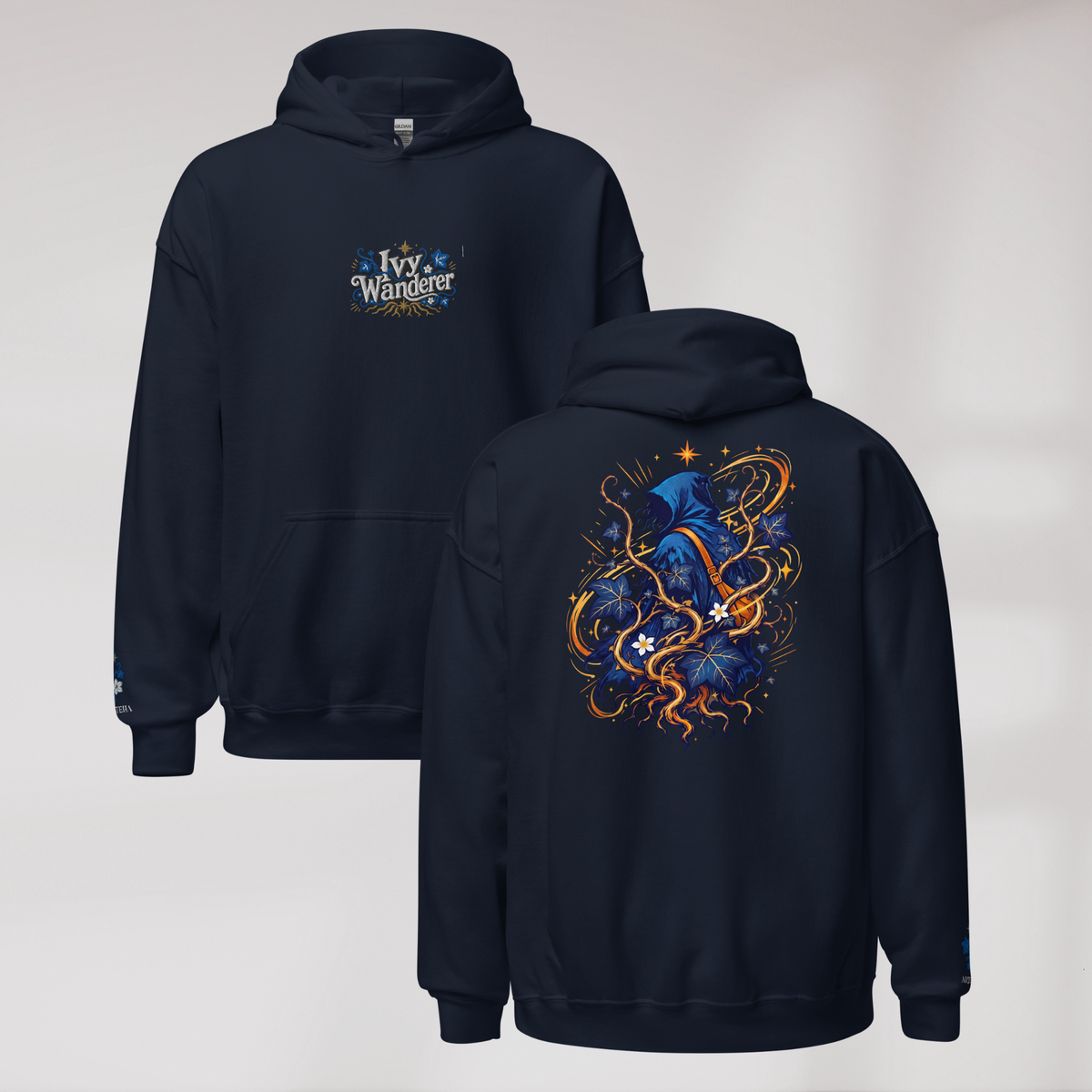 Ivy Wanderer Hoodie Vibrant (M) – Farbe Navy – Ansicht 1