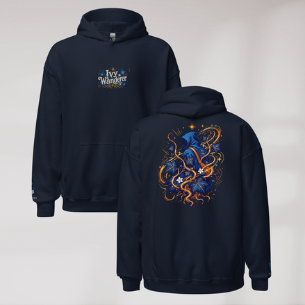 Ivy Wanderer Hoodie Vibrant (M) – Farbe Navy – Ansicht 1