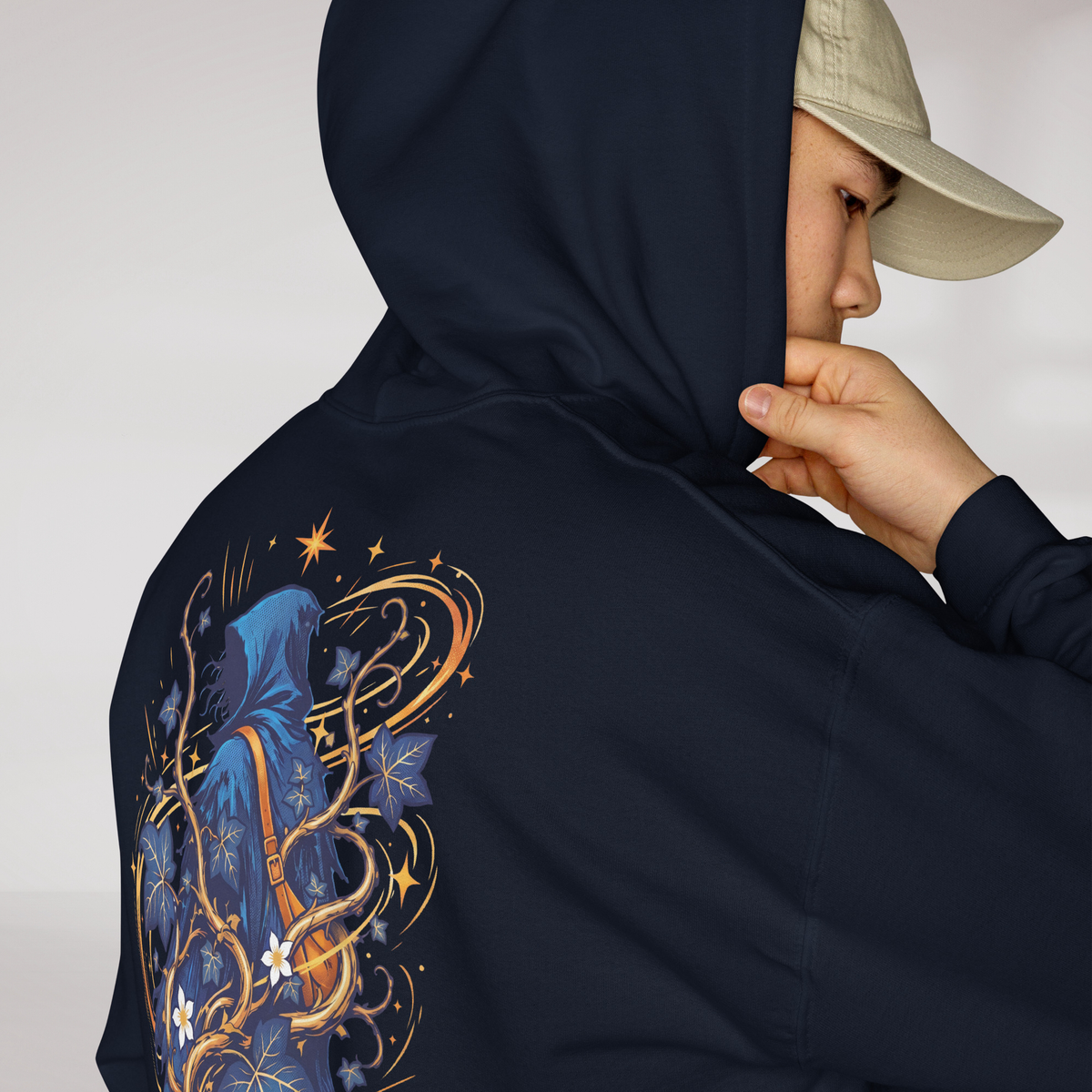 Ivy Wanderer Hoodie Vibrant (M) – Farbe Navy – Ansicht 5