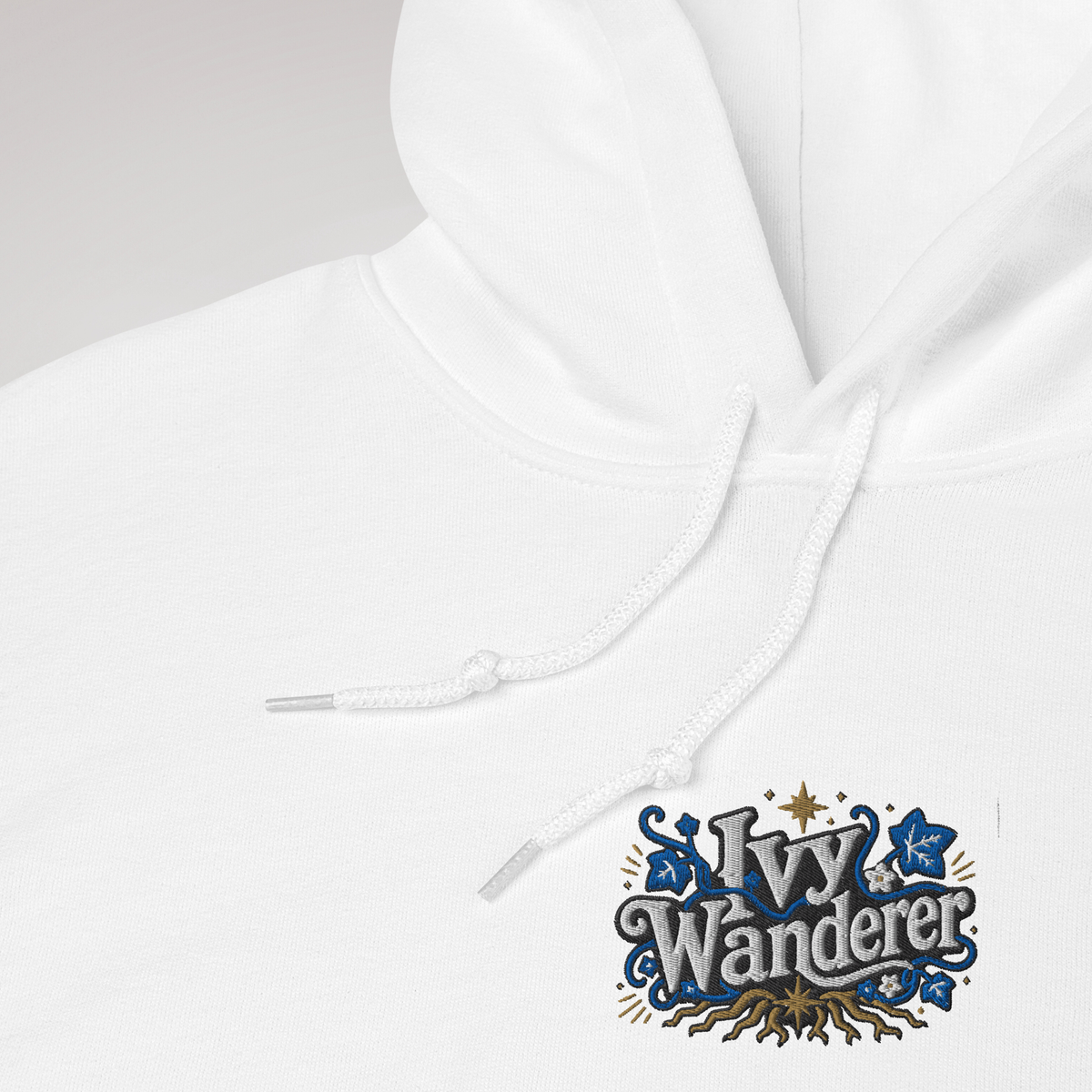 Ivy Wanderer Hoodie Vibrant (M) – Farbe Weiß – Ansicht 3