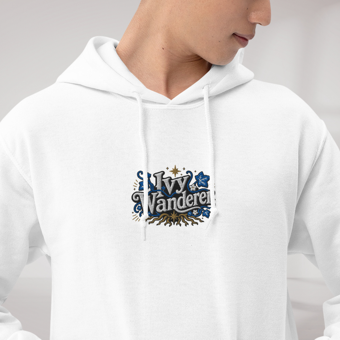 Ivy Wanderer Hoodie Vibrant (M) – Farbe Weiß – Ansicht 6