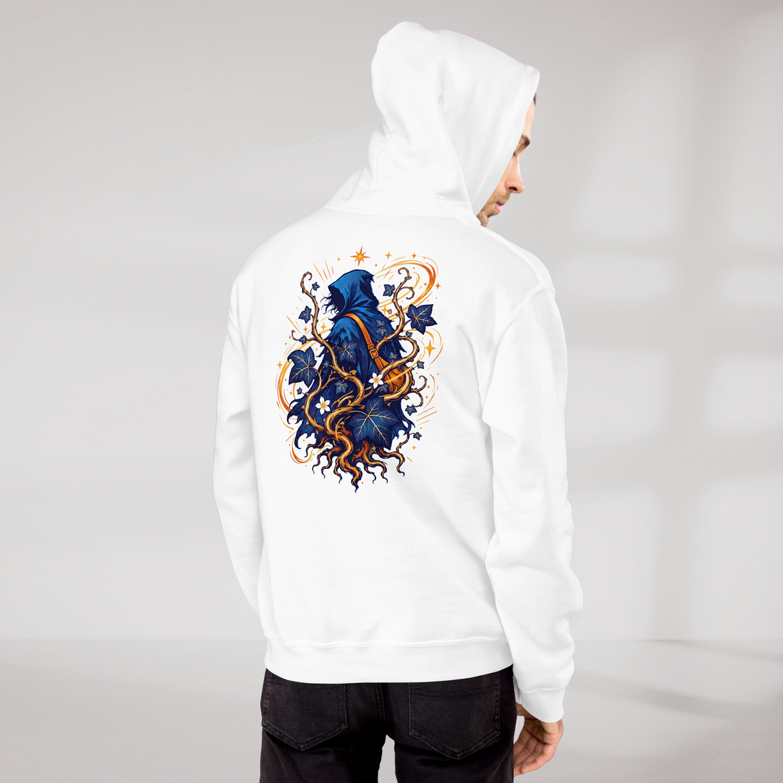 Ivy Wanderer Hoodie Vibrant (M) – Farbe Weiß – Ansicht 8
