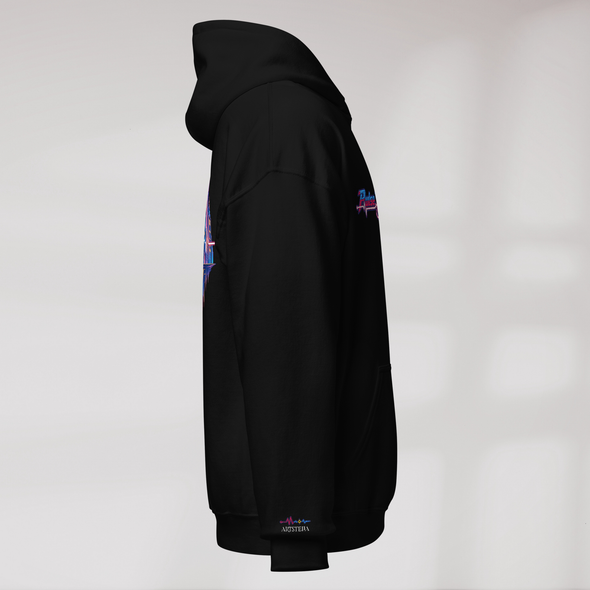 Pulse Wanderer Hoodie Soft Pink ver. – Farbe Schwarz – Ansicht 2