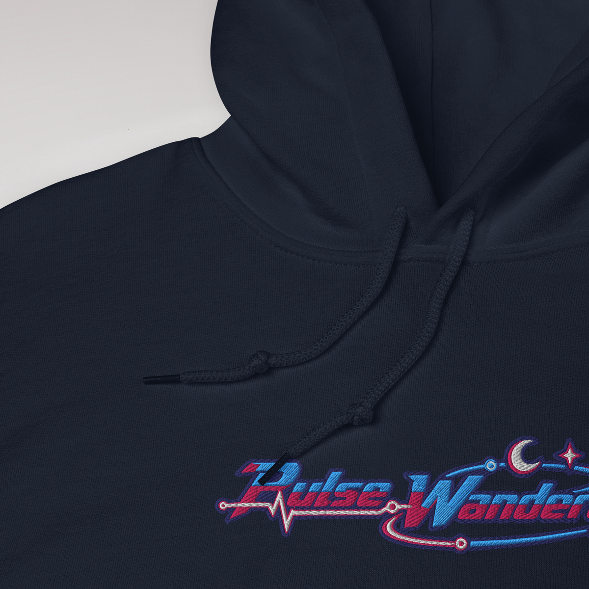 Pulse Wanderer Hoodie Soft Pink ver. – Farbe Navy – Ansicht 3