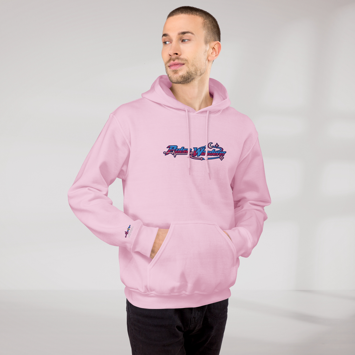 Pulse Wanderer Hoodie Soft Pink ver. – Farbe Pink – Ansicht 10