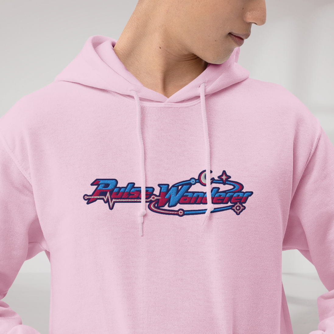 Pulse Wanderer Hoodie Soft Pink ver. – Farbe Pink – Ansicht 4