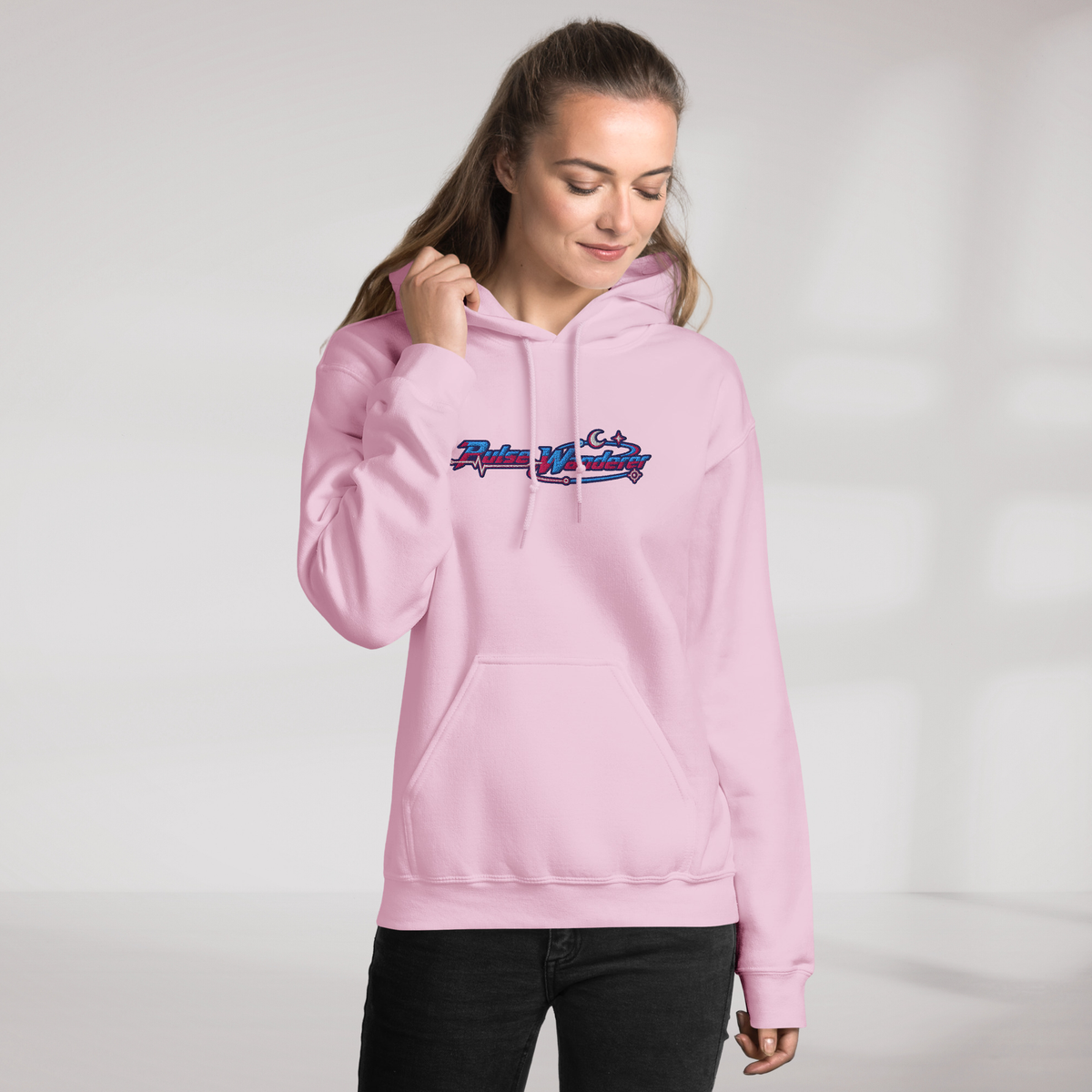 Pulse Wanderer Hoodie Soft Pink ver. – Farbe Pink – Ansicht 8