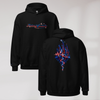 Pulse Wanderer Hoodie Rot ver. – Farbe Schwarz – Ansicht 1