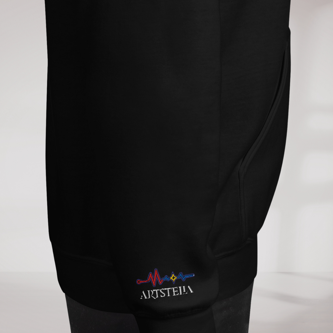 Pulse Wanderer Hoodie Rot ver. – Farbe Schwarz – Ansicht 6