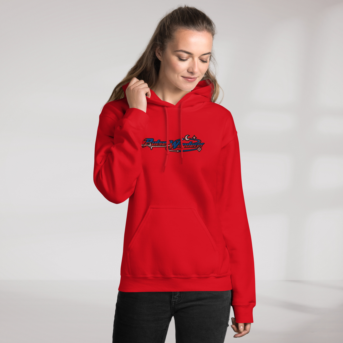 Pulse Wanderer Hoodie Rot ver. – Farbe Rot – Ansicht 10