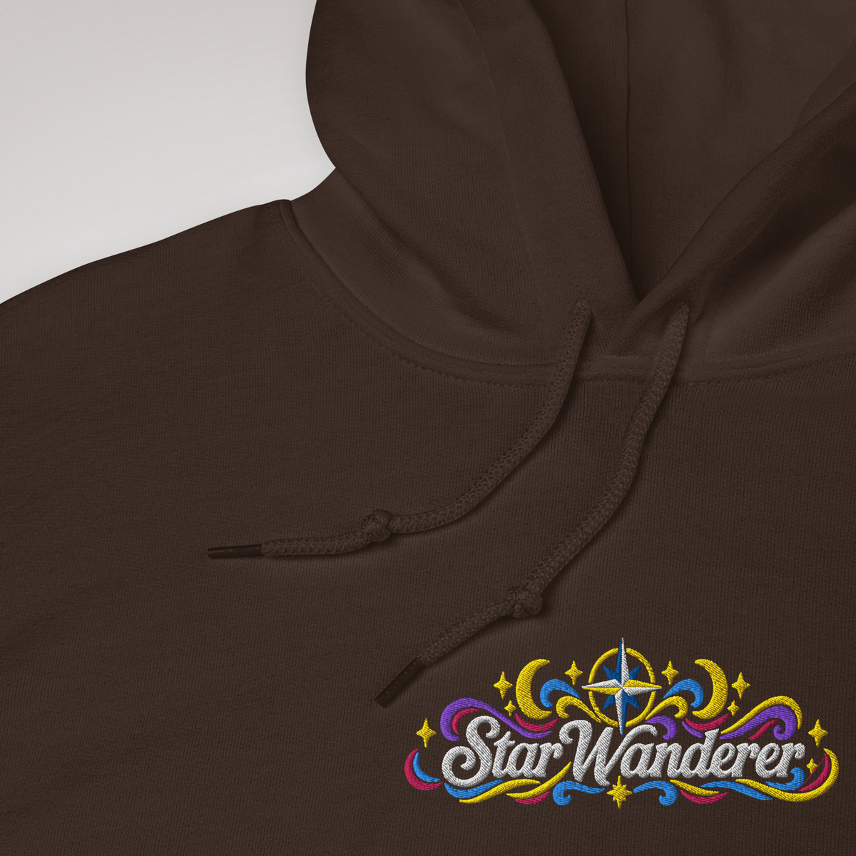 Star Wanderer Hoodie Vibrant – Farbe Dunkle Schokolade – Ansicht 4