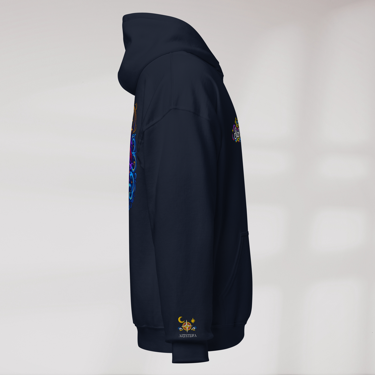 Star Wanderer Hoodie Vibrant – Farbe Navy – Ansicht 2