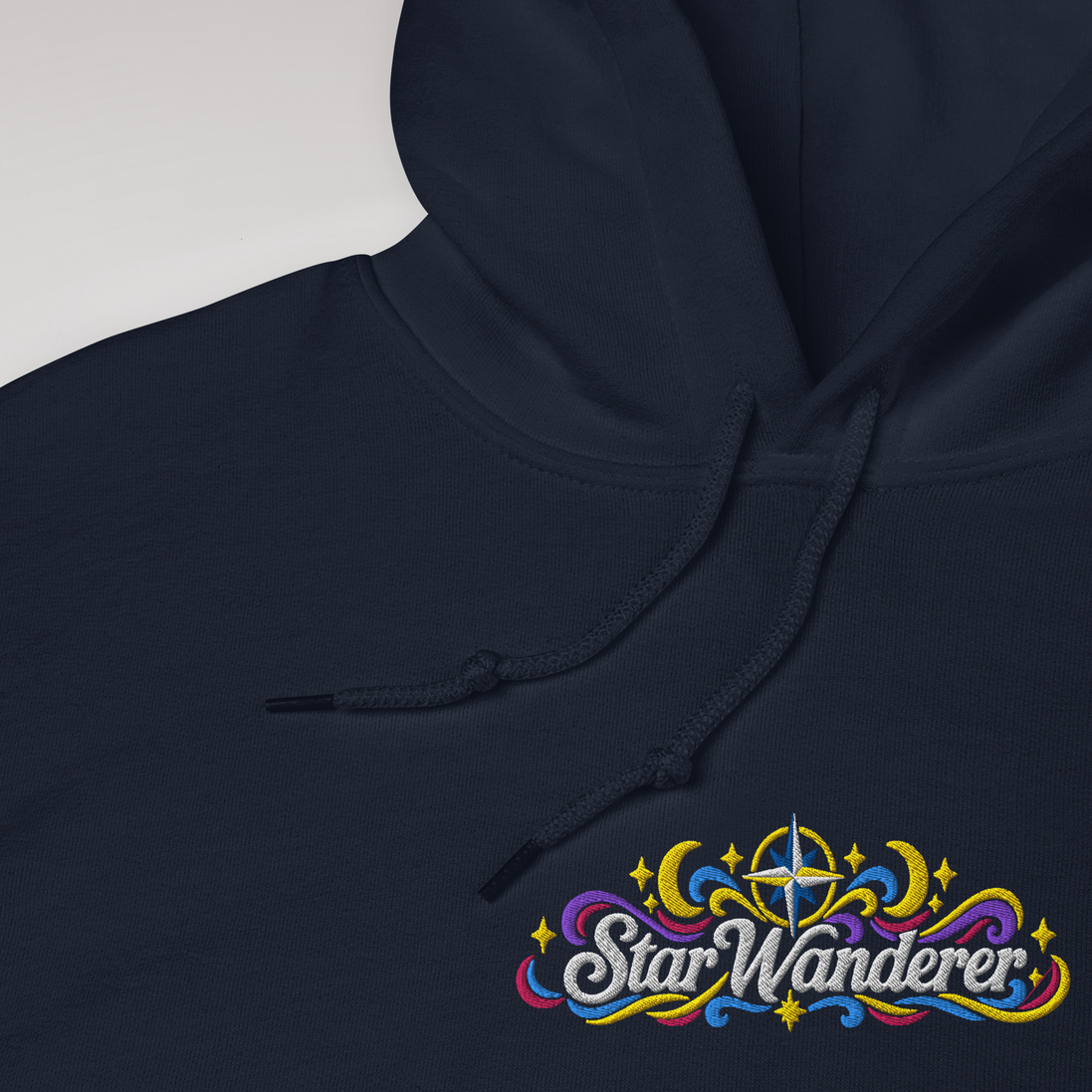 Star Wanderer Hoodie Vibrant – Farbe Navy – Ansicht 3