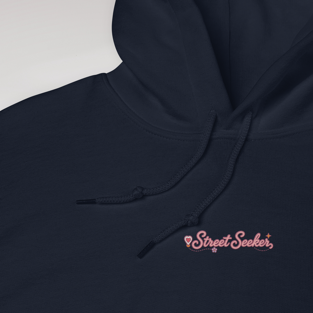 Street Seeker Hoodie Soft Pink ver. – Farbe Navy – Ansicht 2