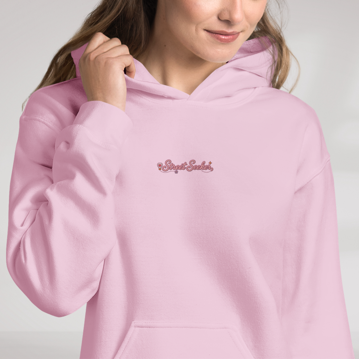 Street Seeker Hoodie Soft Pink ver. – Farbe Pink – Ansicht 3