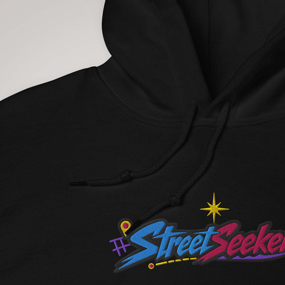 Street Seeker Hoodie Vibrant – Farbe Schwarz – Ansicht 4