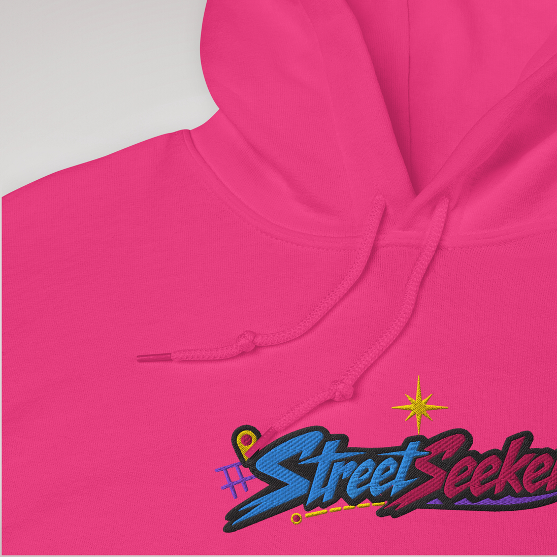 Street Seeker Hoodie Vibrant – Farbe Helikonie – Ansicht 4