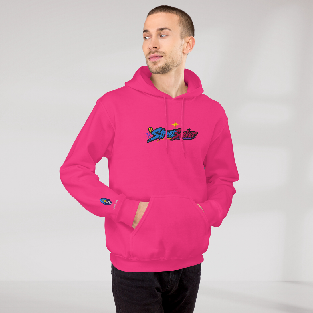 Street Seeker Hoodie Vibrant – Farbe Helikonie – Ansicht 7