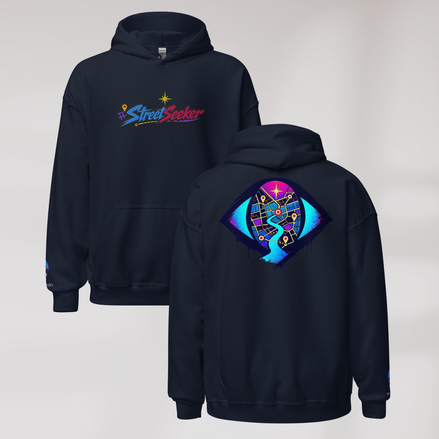 Street Seeker Hoodie Vibrant – Farbe Navy – Ansicht 1