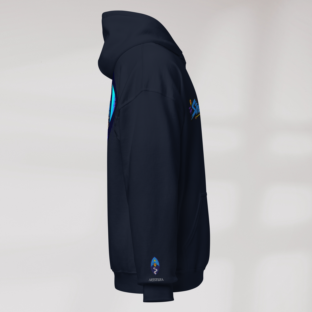 Street Seeker Hoodie Vibrant – Farbe Navy – Ansicht 2