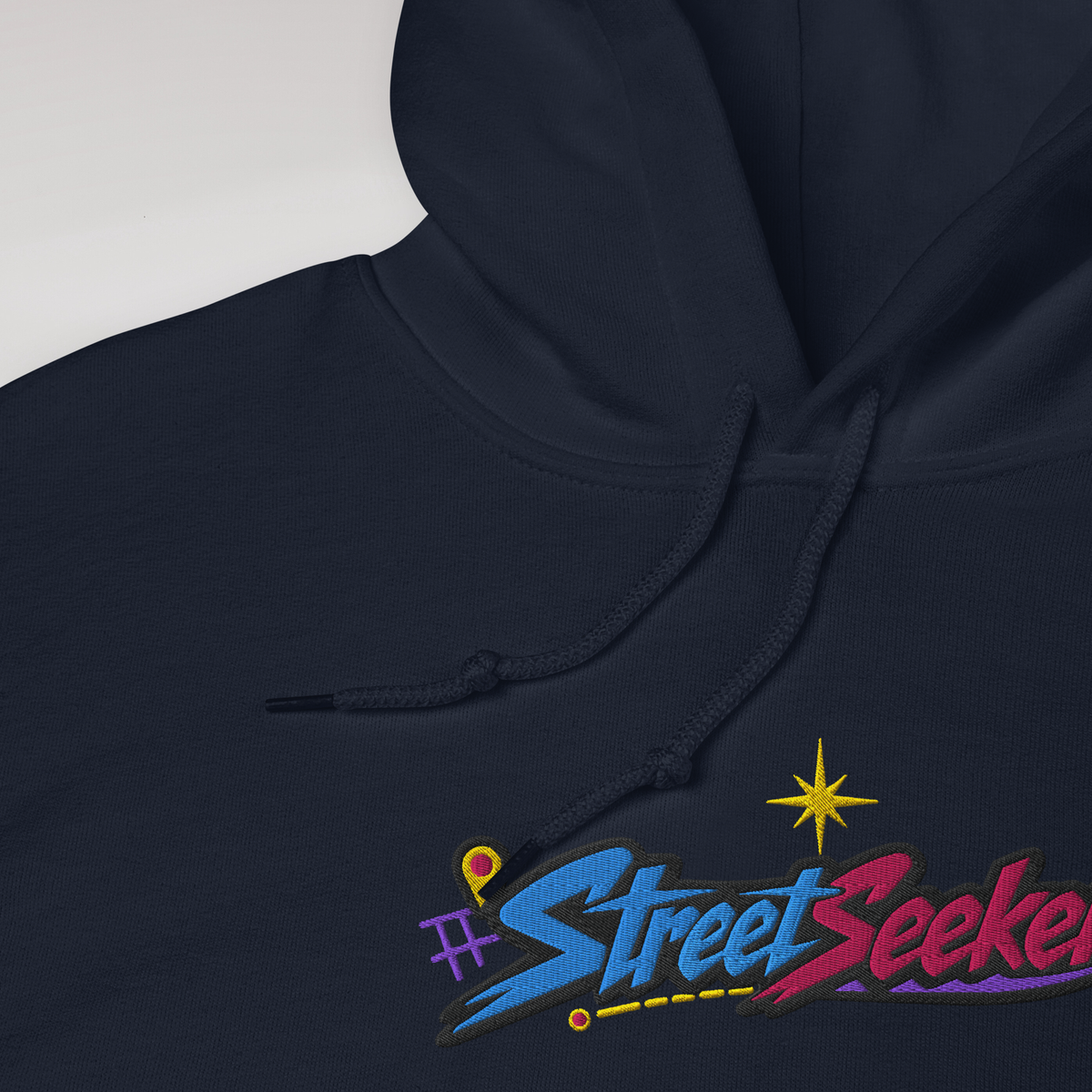Street Seeker Hoodie Vibrant – Farbe Navy – Ansicht 3