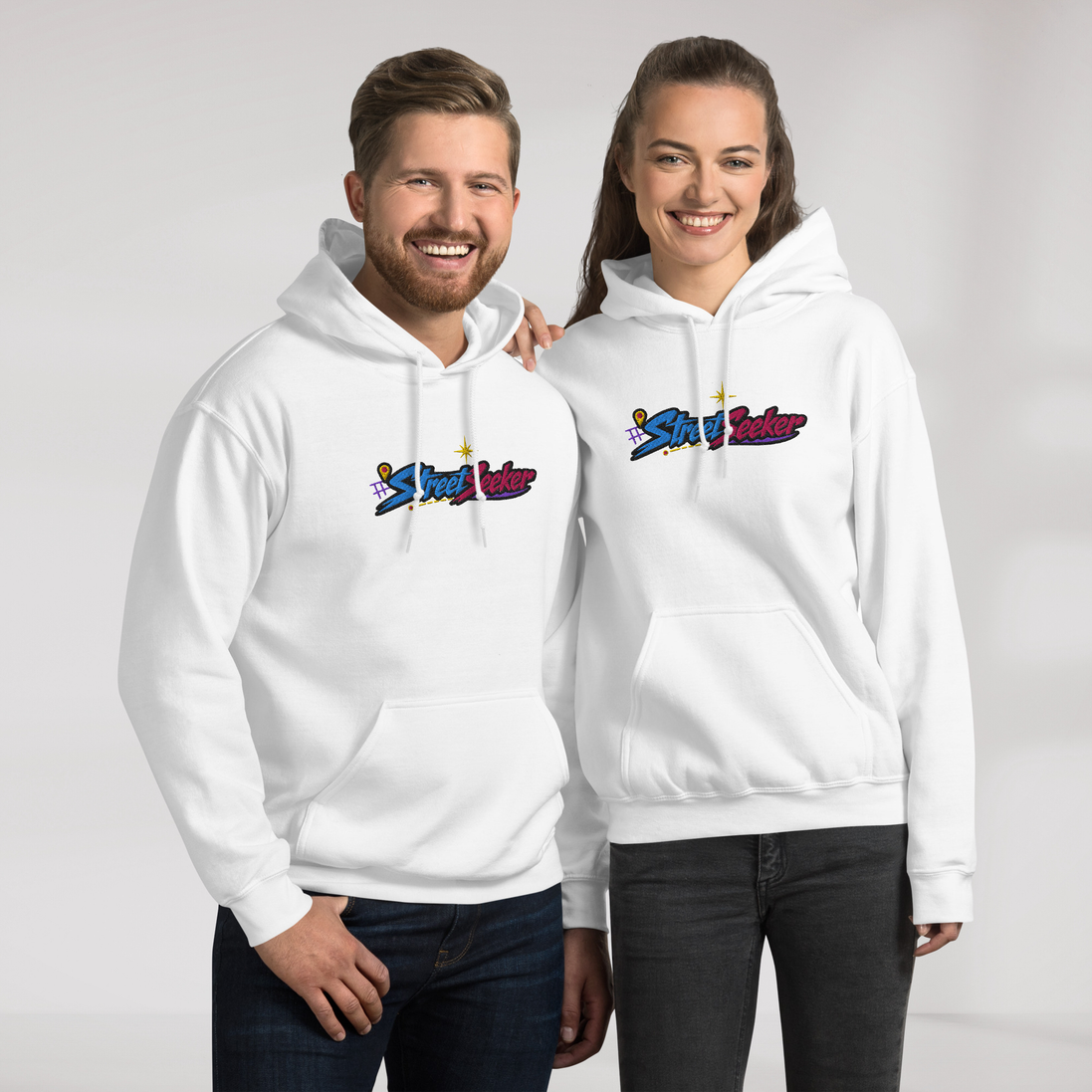 Street Seeker Hoodie Vibrant – Farbe Weiß – Ansicht 5