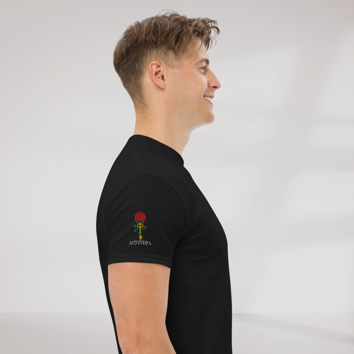 Bloom Guardian T-Shirt Retro – Farbe Schwarz – Ansicht 4
