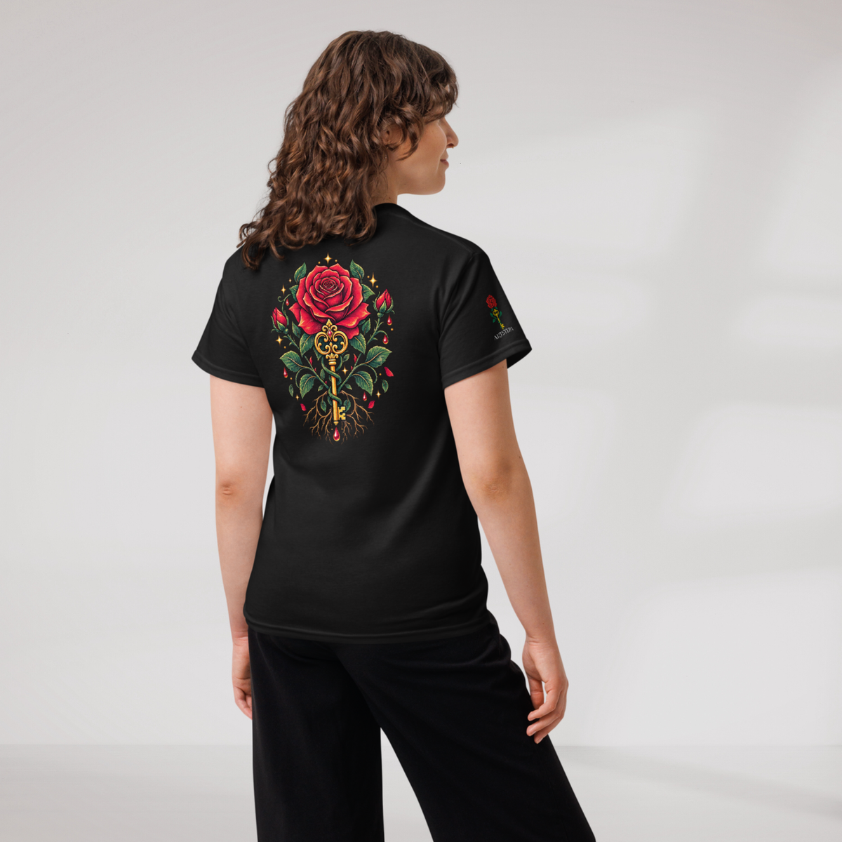 Bloom Guardian T-Shirt Retro – Farbe Schwarz – Ansicht 8
