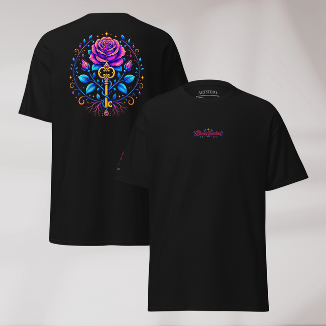 Bloom Guardian T-Shirt Vibrant – Farbe Schwarz – Ansicht 1