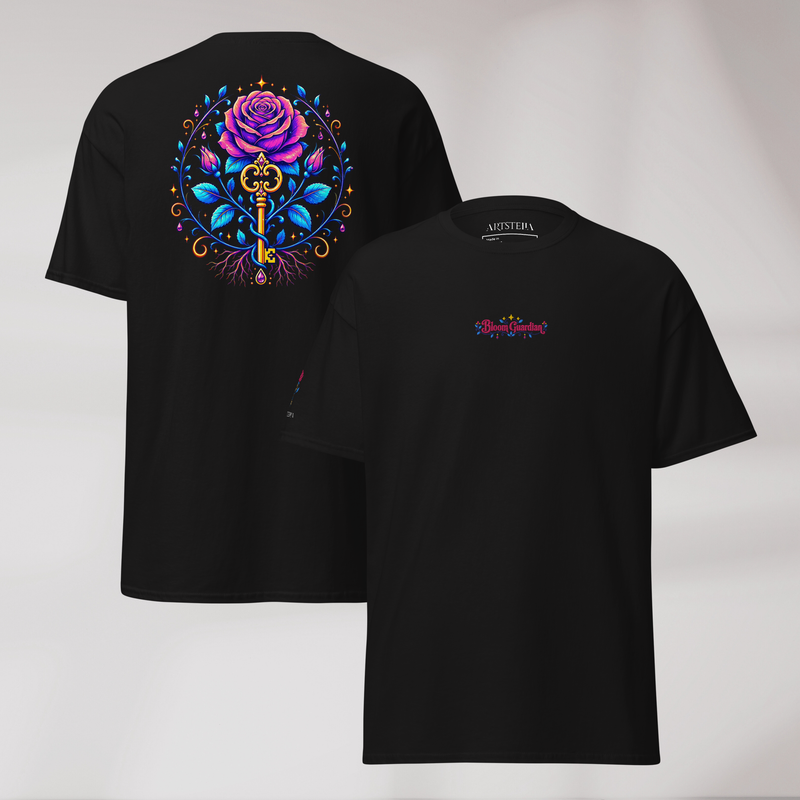 Bloom Guardian T-Shirt Vibrant – Farbe Schwarz – Ansicht 1