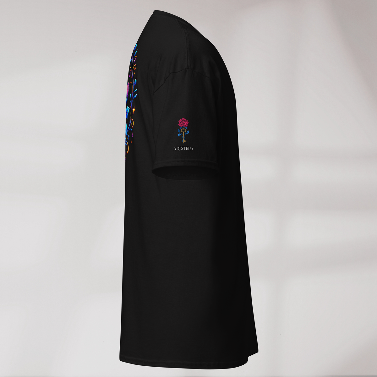 Bloom Guardian T-Shirt Vibrant – Farbe Schwarz – Ansicht 2