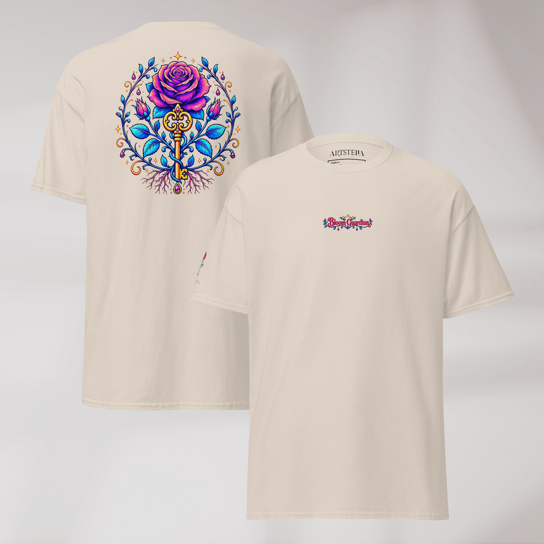 Bloom Guardian T-Shirt Vibrant – Farbe Natural – Ansicht 1
