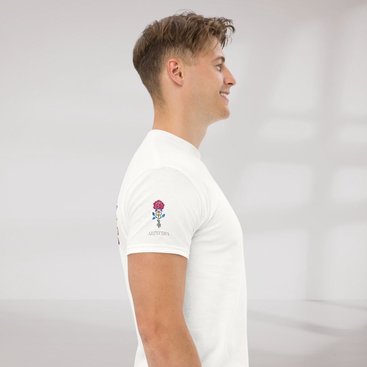 Bloom Guardian T-Shirt Vibrant – Farbe Weiß – Ansicht 4