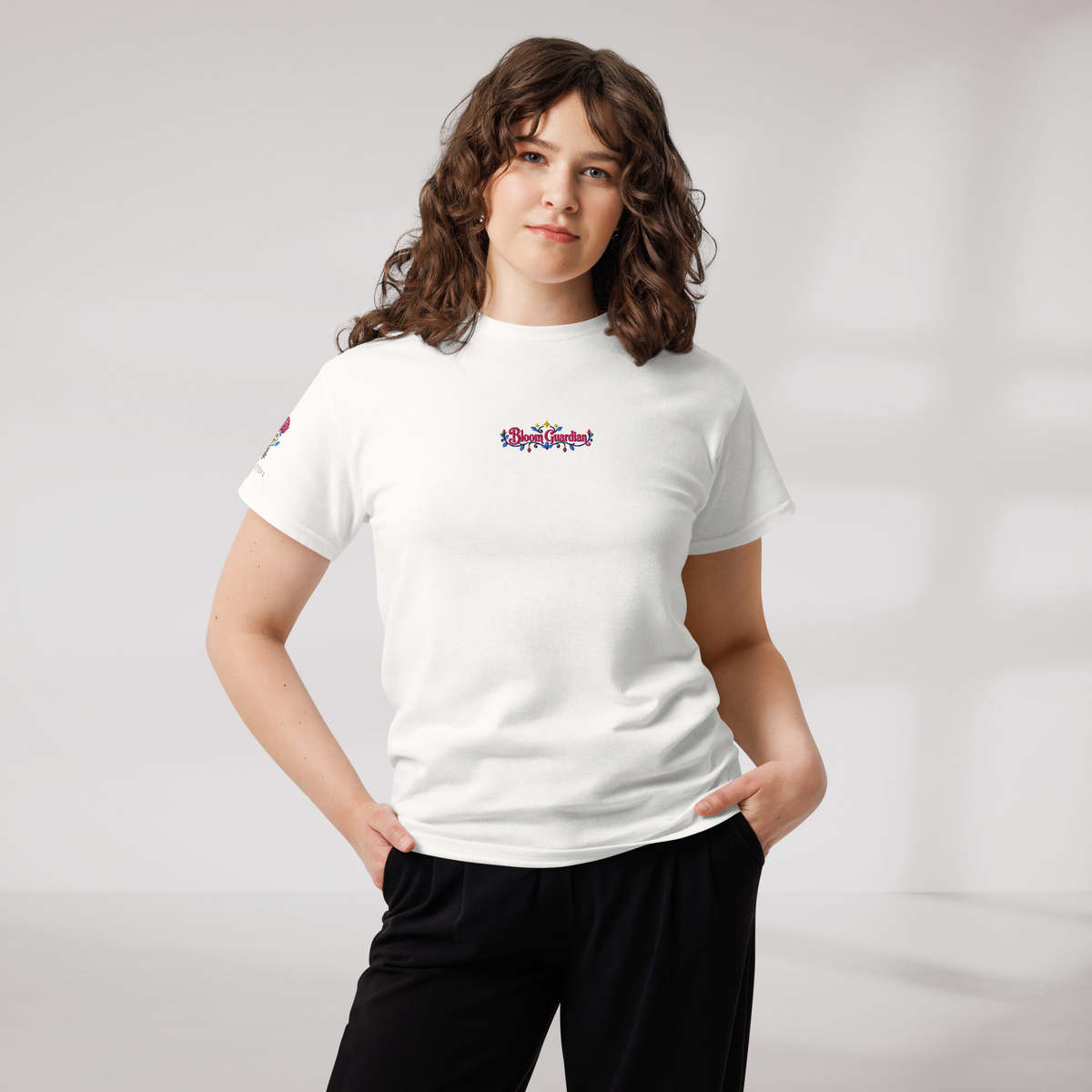 Bloom Guardian T-Shirt Vibrant – Farbe Weiß – Ansicht 5