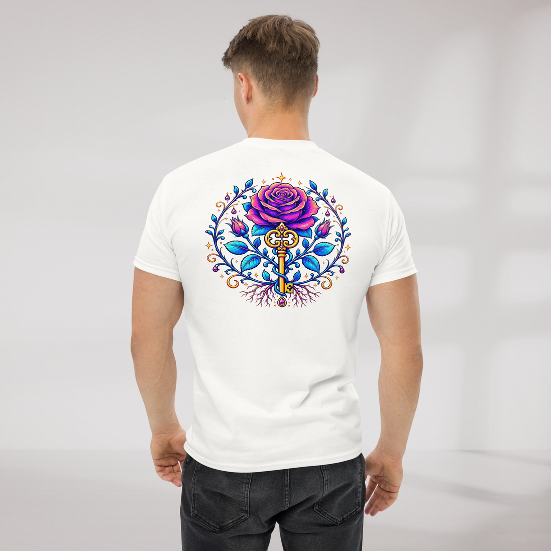 Bloom Guardian T-Shirt Vibrant – Farbe Weiß – Ansicht 8