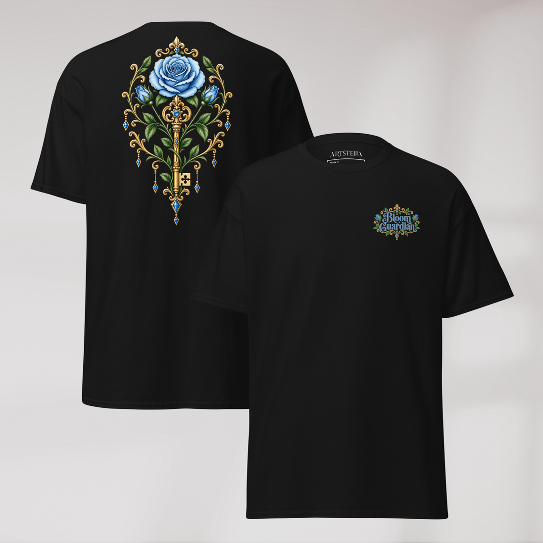 Bloom Guardian T-Shirt Soft (M) – Farbe Schwarz – Ansicht 1