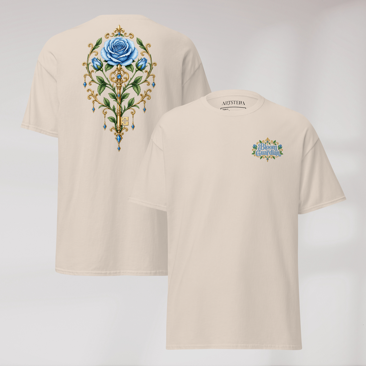 Bloom Guardian T-Shirt Soft (M) – Farbe Natural – Ansicht 1